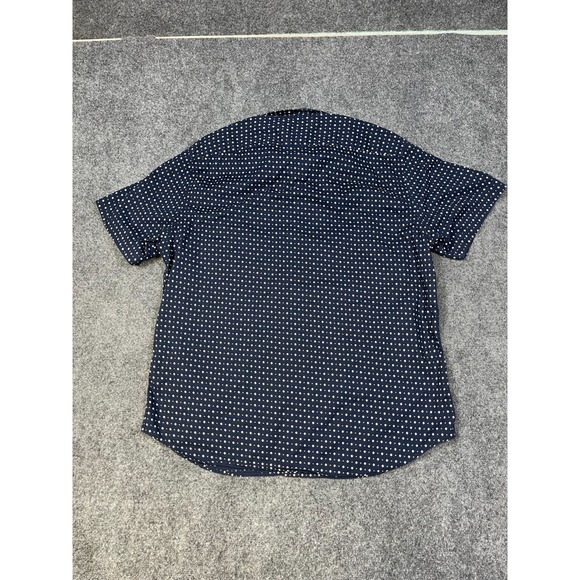 Banana Republic Stretch Soft Wash Button up - Button down collar Men's Large SS - Picture 5 of 8